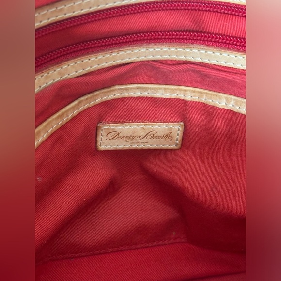 Vintage Y2K Dooney & Bourke Coated Rainbow Doodle Graffiti Handbag Purse Rare - Picture 14 of 16